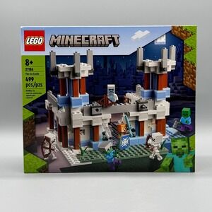 Lego Minecraft #21186 The Ice Castle Retired Brand New Factory Sealed